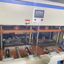 二手恒温热压成型机热弯机气动液动压屏机双工位