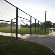 河南孟津网球场防护网 涂塑勾花球场围栏按需定制
