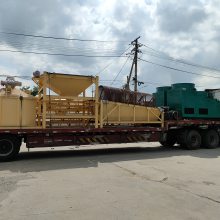 2台650大型有机肥圆球造粒生产线发到广西玉林，***车。