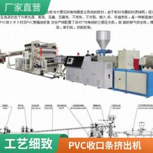 PVC木塑型材设备 门框型材生产线 踢脚线门窗型材挤出机 快速发货