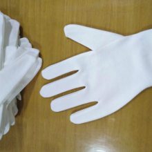针织白布手套即芳牌DW-2型材料好做工好手戴舒服美观***