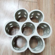 七孔连环 瓷质组合 陶瓷洗涤环 耐酸碱 五峰山牌