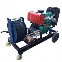 滴海大型市政物业工厂用管道清洗机柴油动力高压水管道疏通机