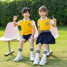 校服小学生夏季新款 幼儿园男女童英伦风班服运动服装教师园服
