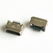 MICRO USB 5PIN Bͷˮĸ Ƭʽ ĽŲDIP+SMT H=2.85