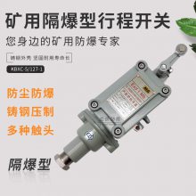 圆筒柱塞式单摇臂式行程开关KBXC-5/127-1矿用隔爆型行程开关