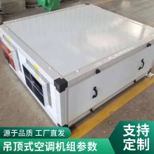8000风量8排管吊顶式空调机组新风处理机组 直膨式净化空气处理机组