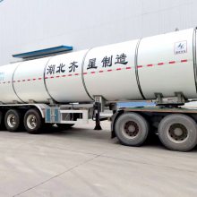 30立方饱和水罐车供水半挂车湖北齐星压力容器厂家