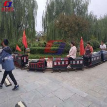 公园 小猪款 电动小火车 新型游乐设备