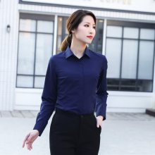 江门男短袖商务修身韩版衬衫男短袖汽修工作服