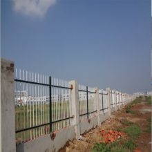 广州幼儿园隔离防护围栏 花都别墅铁艺围栏 围墙锌钢护栏