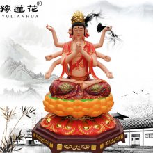 六十甲子神像图片太岁神归谁管斗姆元君彩绘化解太岁爷佛像