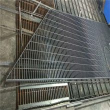 复合沟盖板钢盖板 镀锌插接钢格板 平台异型钢格栅板