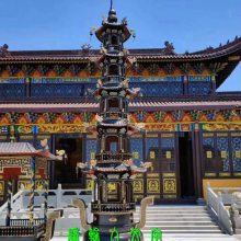 铜古宫鼎 弘缘法器供应寺庙铜古宫鼎肚径1.2米高5.8米