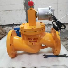 ZCRB-16P 不锈钢铸钢电磁阀ZCRB 法兰报警探测快速切断燃气电磁阀 DN80