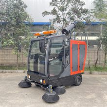 马路街道清扫车 校园道路扫路车 粉尘树叶清洁车