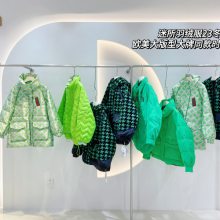 库存尾品牌折扣女装杭州十三行迷所羽绒服外套冬季棉服库存尾货