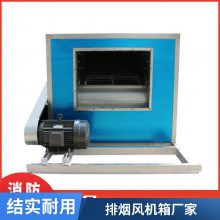 HTFC消防排烟风机箱式外置电机离心风机