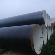 许昌螺旋焊管厂家生产3260*14TPEP环氧树脂防腐螺旋钢管