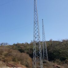 油库 升压站 变电站 建筑用 四柱角铁避雷线塔