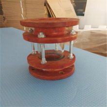 玻璃钢视镜 法兰连接 玻璃钢材质 可按需定制 DN100