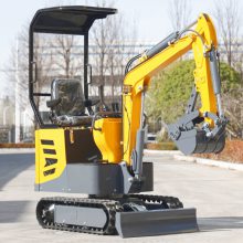 市政挖沟用15小挖机新农村建设微型挖掘机建筑土料搬运小型勾机