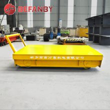 小型设备搬运专用无轨车平车无动力拖车手推车车间过跨车