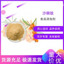 食品级沙棘肽 小分子低聚肽 粉末状 营养强化剂 厂家供应