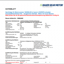 (gu)BAUERp늙C(j)BS40Z-12U/DHE08LA 4-TOF-S/ESX010A5 Nr189N2492