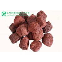 火山石货源充足/大量供应滤料填料/火山岩价格/水过滤 50-80mm 低磨损率
