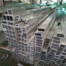 等边直角铝方通 边长5至300mm不等边铝方管坯料