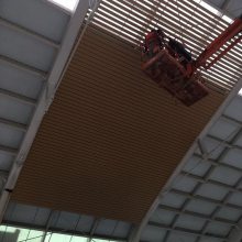 厂房定制G型铝扣板吊顶 木纹G型铝条扣