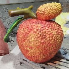 云浮制作仿真水果雕塑厂家 玻璃钢西红柿雕塑摆件