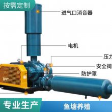 辽宁水产养殖用罗茨风机海参养殖罗茨鼓风机增氧机三叶罗茨风机