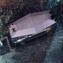 鄧博士4米汽車電動(dòng)遮陽(yáng)傘 汽車遮陽(yáng)傘全自動(dòng)遙控車頂傘