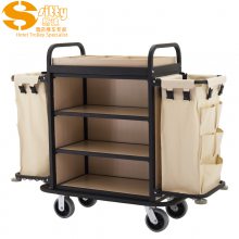专业生产SITTY斯迪99.9803BGO金属木结构拆装式客房服务车/房口车/房间清洁车