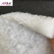 山东奥绒厂家定做纤维球制成絮片 超保暖球状棉絮片厂家