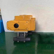 G911F-10S电动卫生级隔膜阀 不锈钢隔膜阀 UPVC隔膜阀