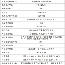 紫外光源，UV405/395/385/365nm输出，具备过流保护、过温保护、断电保护等功能，支持RS-232、LAN通信
