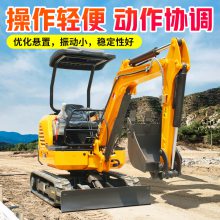 江苏果园深翻用08小挖机 操作简单小型挖掘机 运行平稳的08迷你沟机
