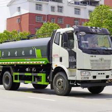 多功能园林绿化洒水车 解放一汽11方工地喷洒车 罐体防腐防锈