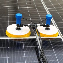 太阳能光伏电站清洁除尘工具光伏板清洗机手持型电动清洁刷
