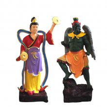 龙父龙母神像 黑龙爷神像 龙王大帝佛像雕塑彩绘 四海龙王菩萨佛像神像供应