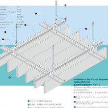 沈阳铝方通招经销商/科技馆装饰铝方管供货商