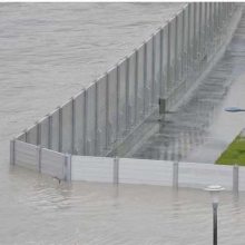 地下防淹挡水板 车库门前阻水板 铝合金材质阻水挡板