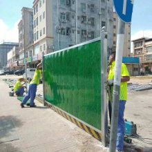 广东泡沫夹心围挡彩钢板围挡建筑施工围挡生产安装