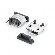 Micro 5P BF ţ7.7*12.4mmĽֱ߾ ˿ڣT 