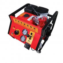 手抬机动消防泵组高压手压真空水泵2.5寸汽油机高扬程泵