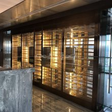 定制不锈钢酒柜展柜 恒温酒柜商用 酒架展示柜家用不锈钢恒温酒柜