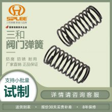 不锈钢材质 阀门弹簧 TC-4非标螺旋减震阀门压缩弹簧